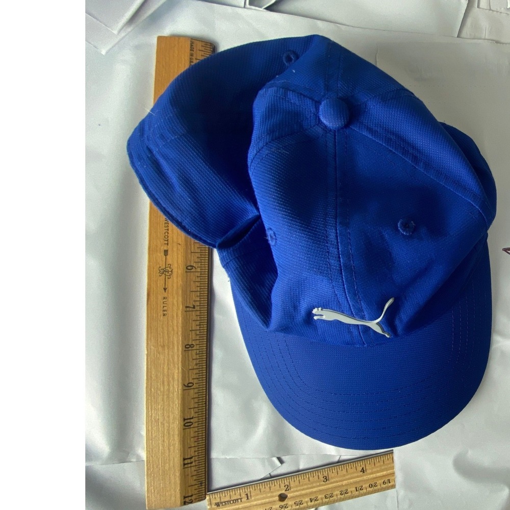Puma Blue Baseball Cap Classic Sport Style Adjustable Strap